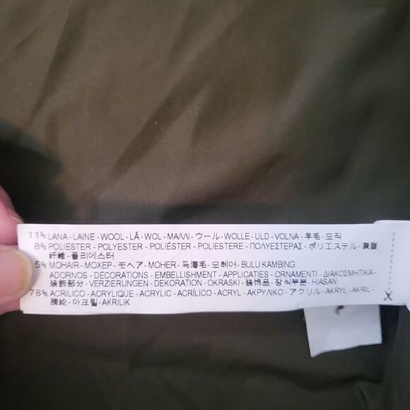 Zara Trafaluc outerwear olive green puffer vest - Picture 8 of 13